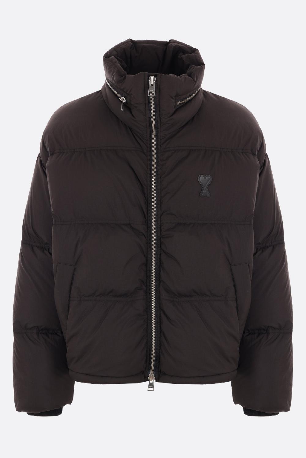 AMI PARIS piumino oversize Ami de Coeur in nylon