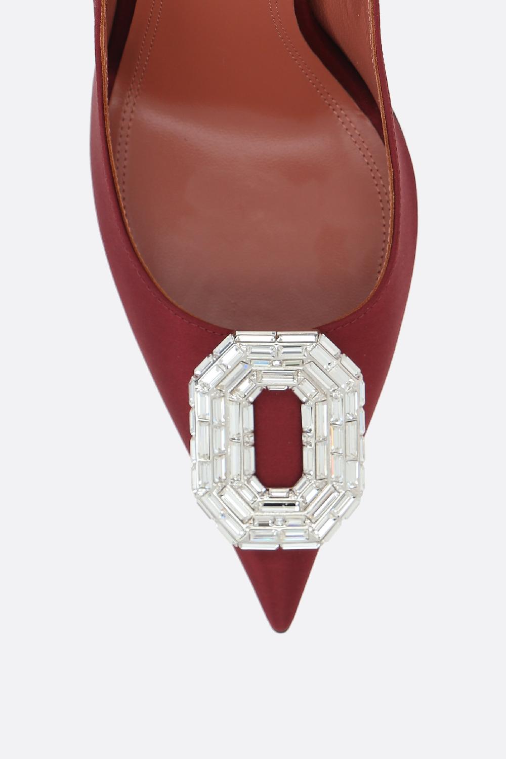 AMINA MUADDI Décolleté Camelia In Raso