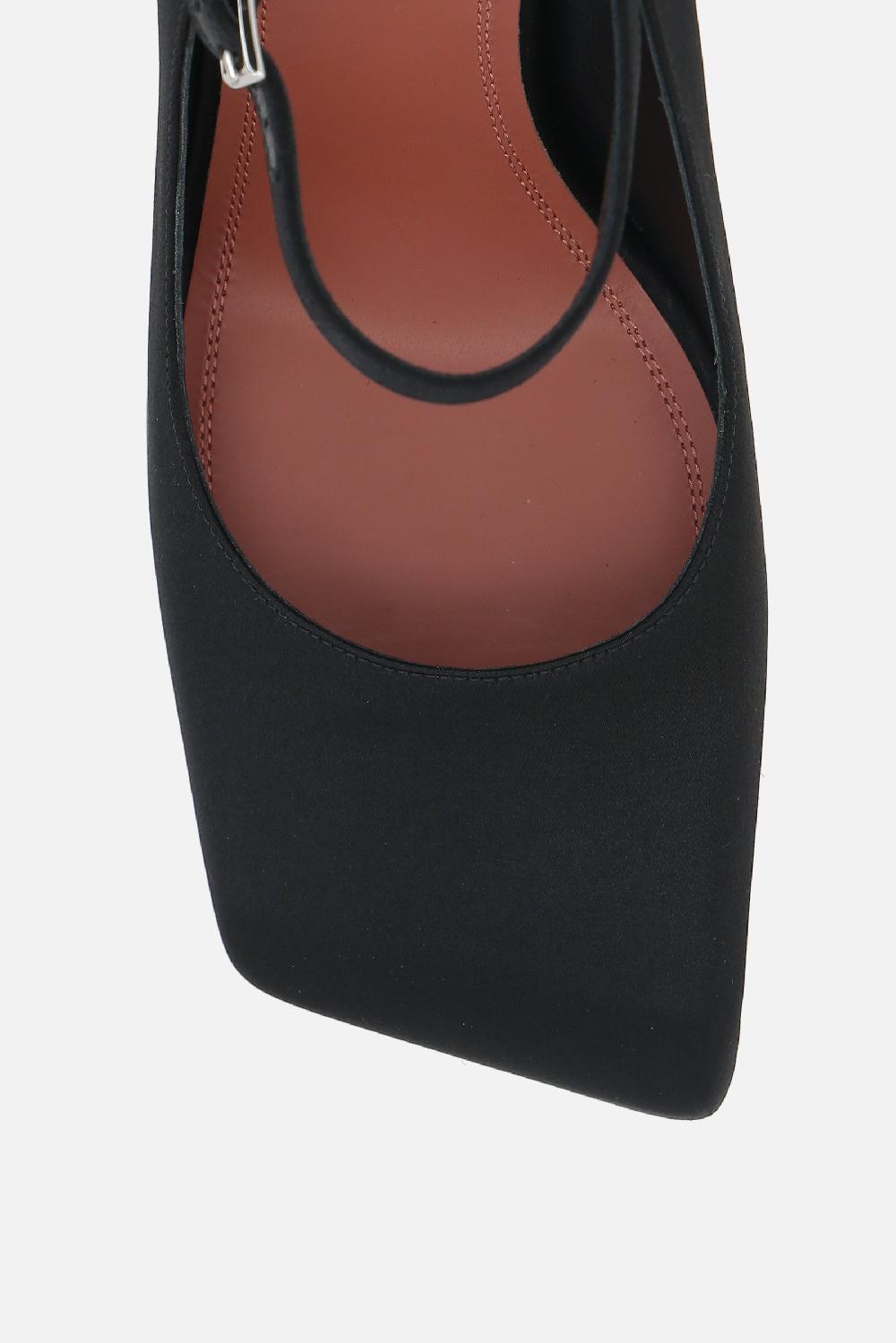 AMINA MUADDI Décolleté Mary-jane Charlotte In Raso