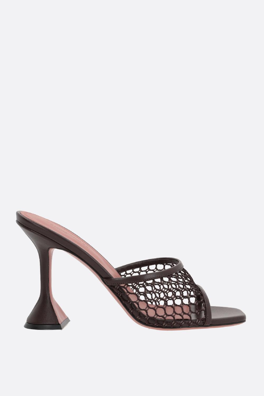 AMINA MUADDI sandalo mule Lupita in mesh