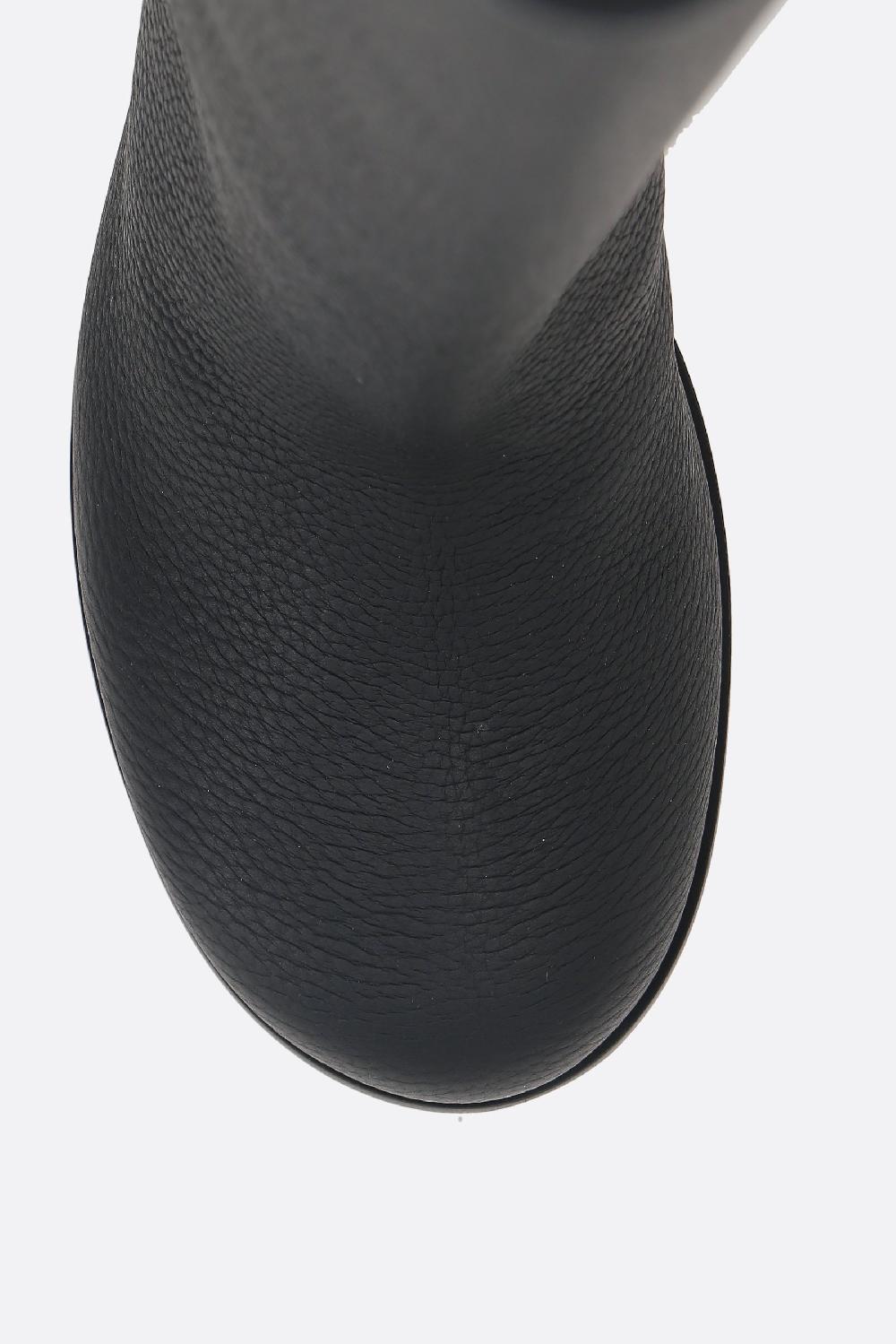 AMINA MUADDI Stivale Liya In Pelle Martellata