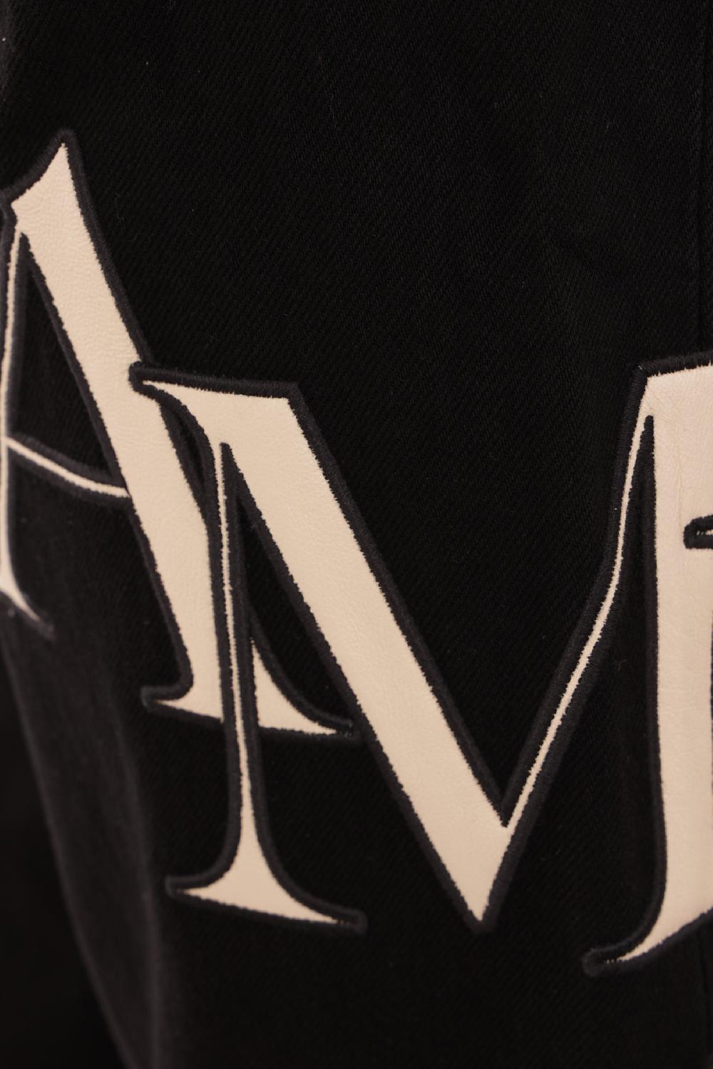 AMIRI Jeans Staggered Logo In Denim