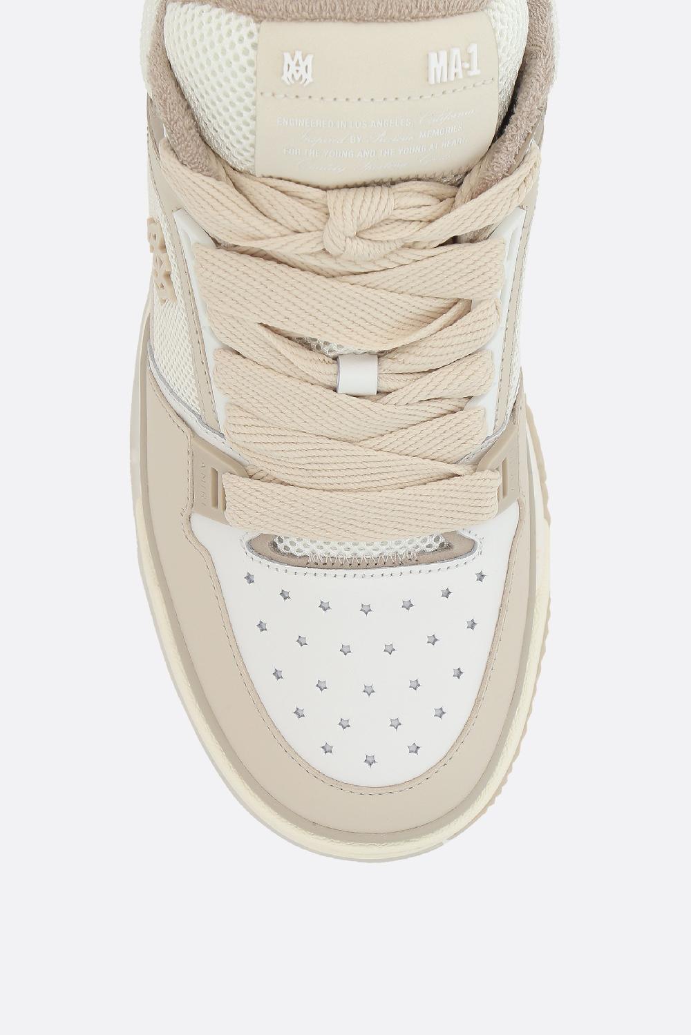 AMIRI Sneaker MA-1 In Pelle Liscia E Mesh