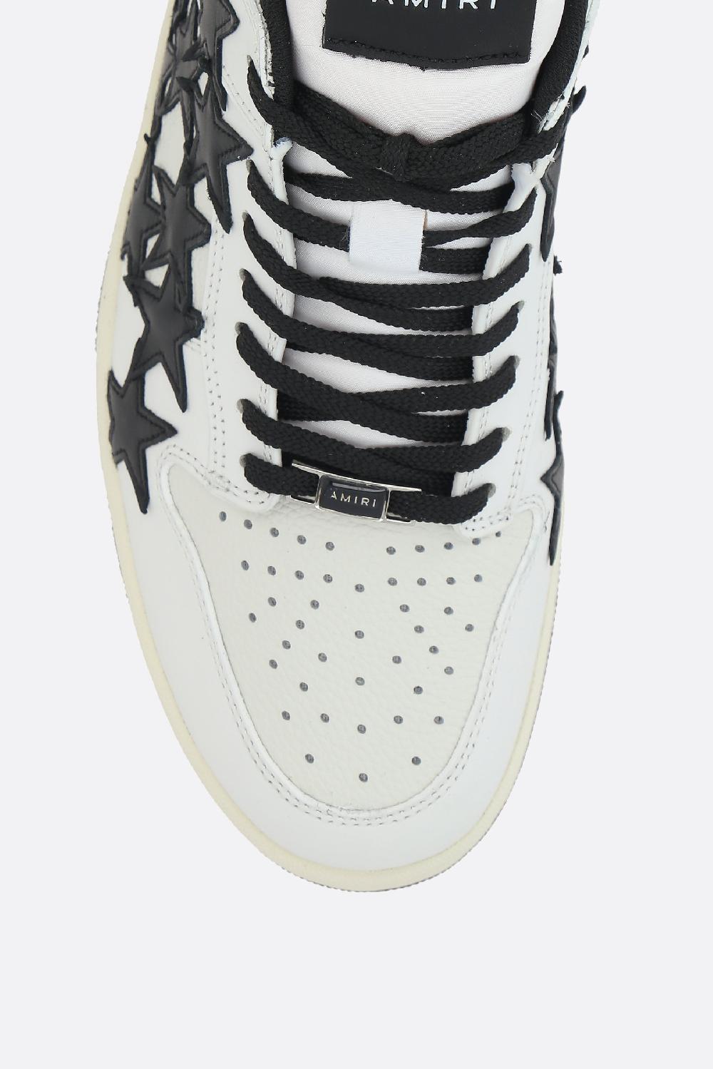 AMIRI Sneaker Stars In Pelle Liscia E Martellata