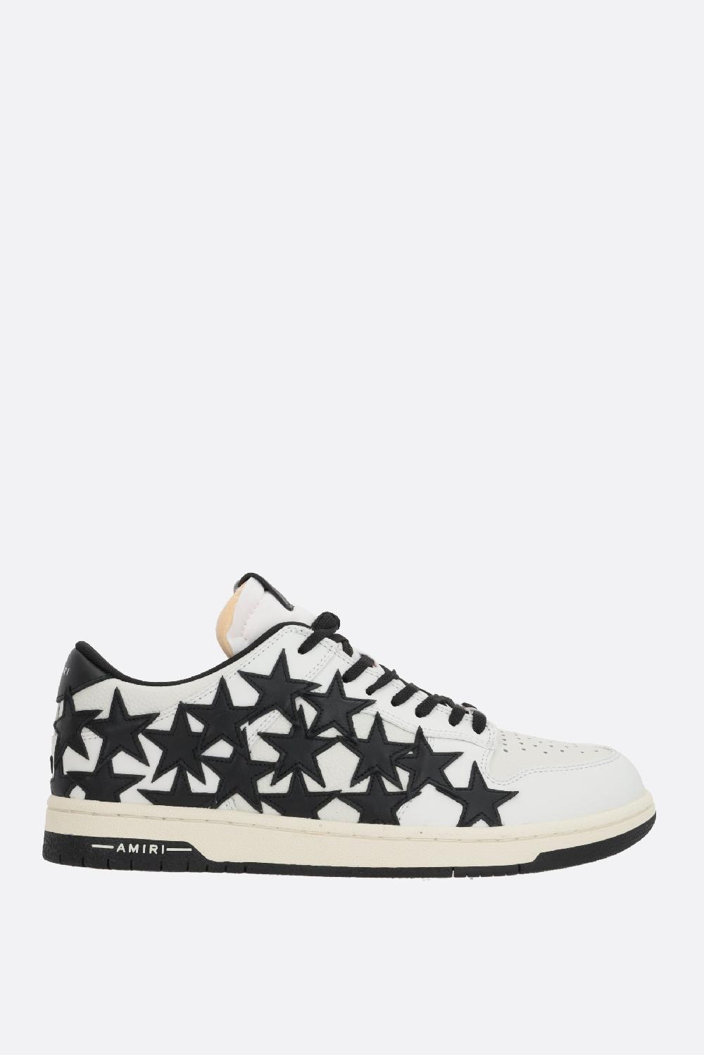 AMIRI sneaker Stars in pelle liscia e martellata