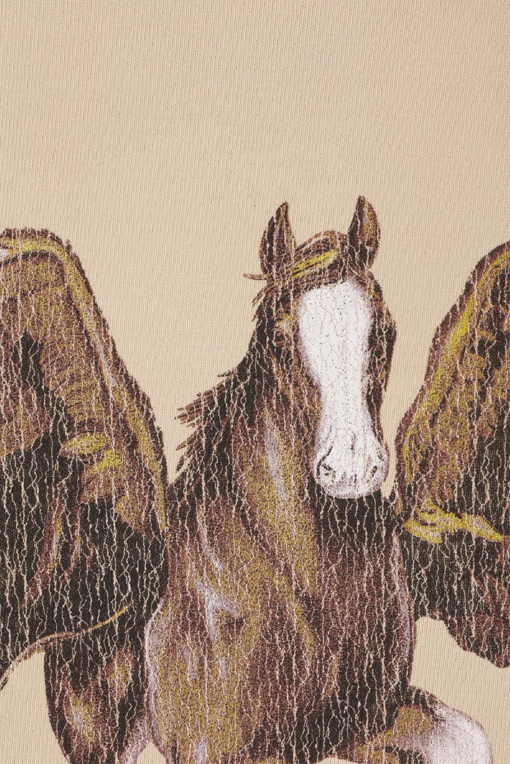 AMIRI T-shirt Vintage Wash Pegasus In Cotone