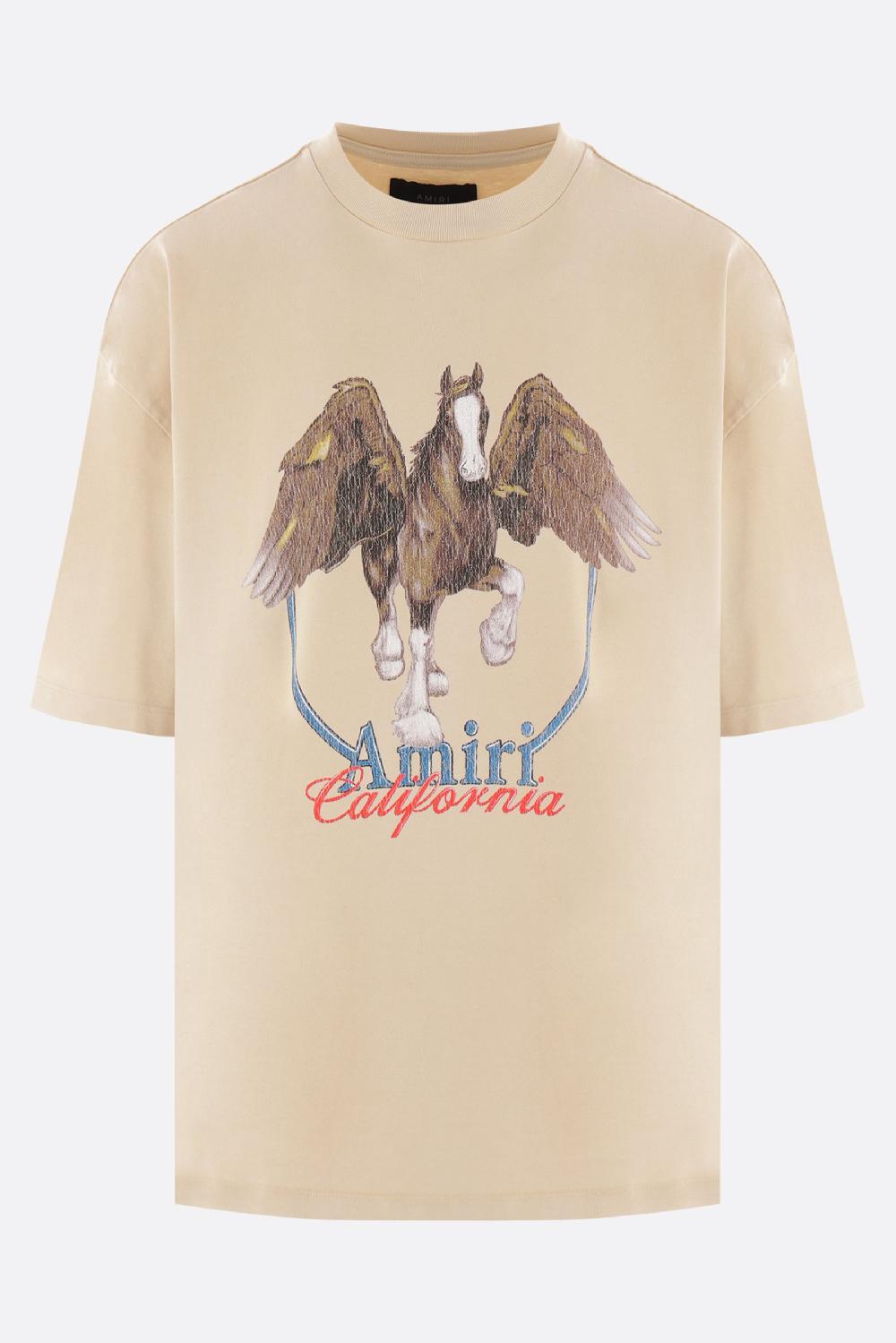 AMIRI t-shirt Vintage Wash Pegasus in cotone