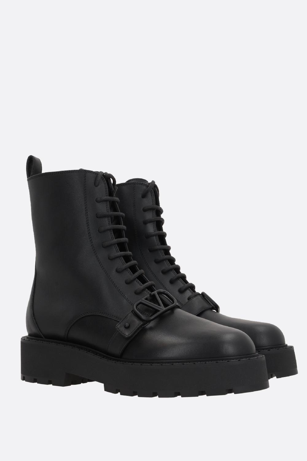 VALENTINO GARAVANI Anfibio VLogo Signature In Pelle Liscia