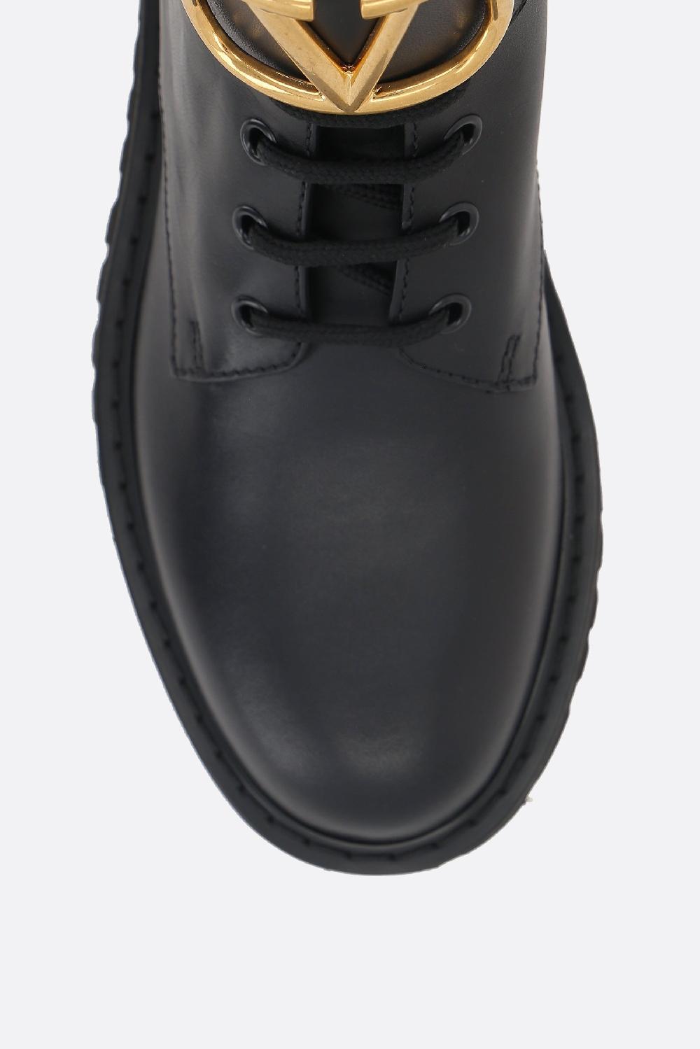 VALENTINO GARAVANI Anfibio VLogo Signature In Pelle Liscia