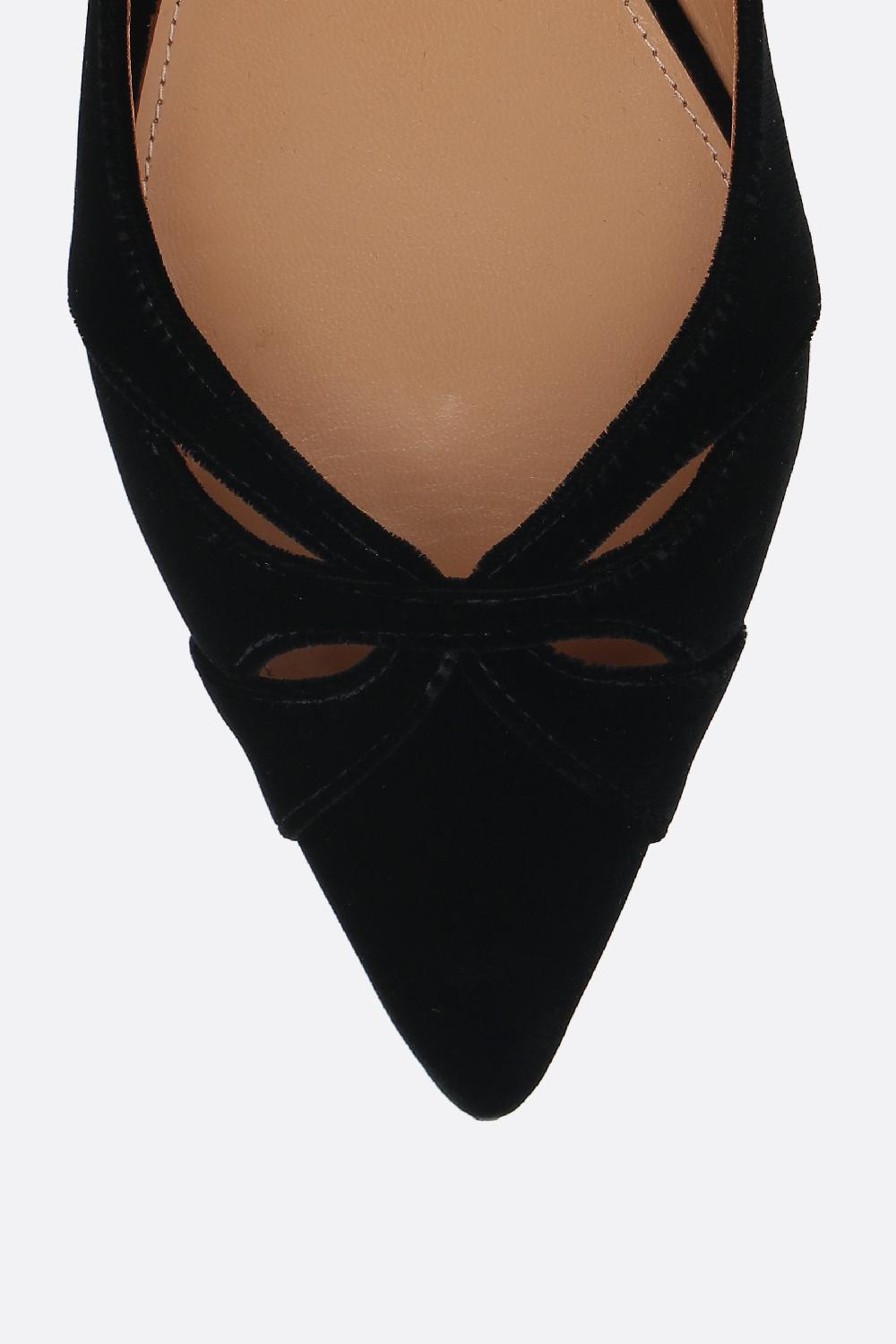 AQUAZZURA Ballerina Moves In Velluto