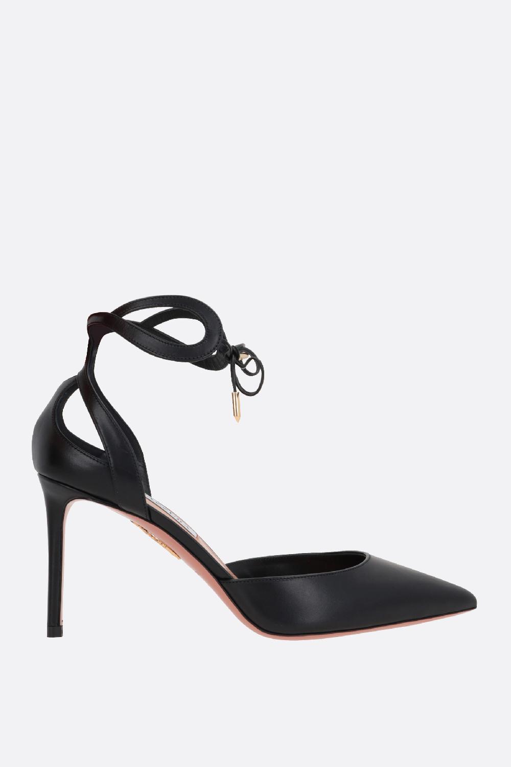 AQUAZZURA décolleté Tessa in pelle liscia