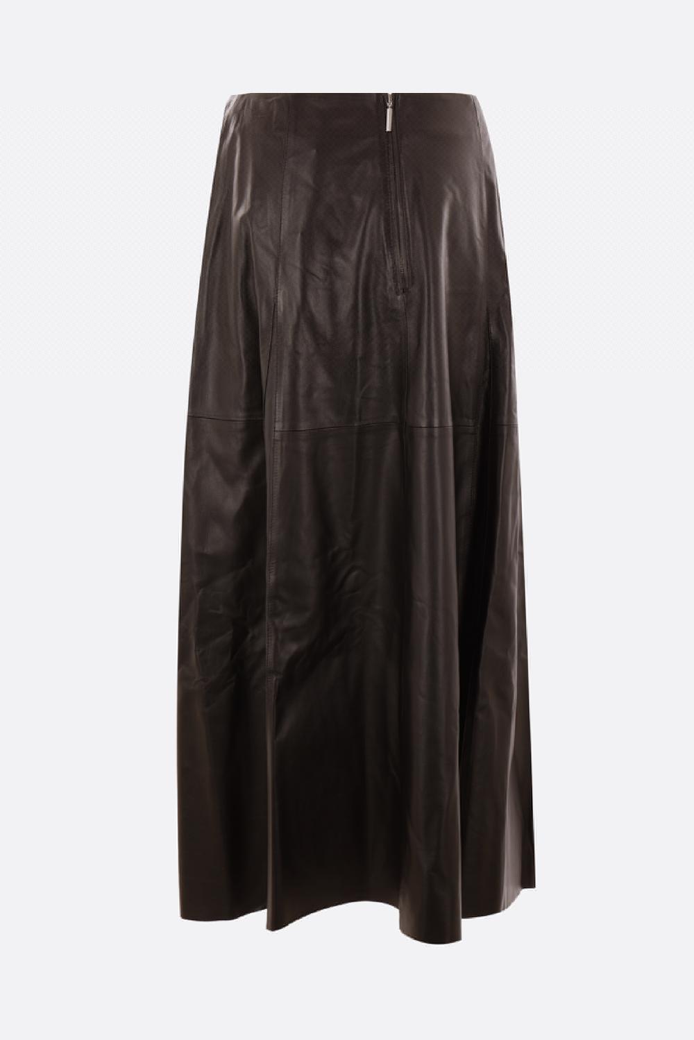 ARMA Gonna Midi Irina In Pelle