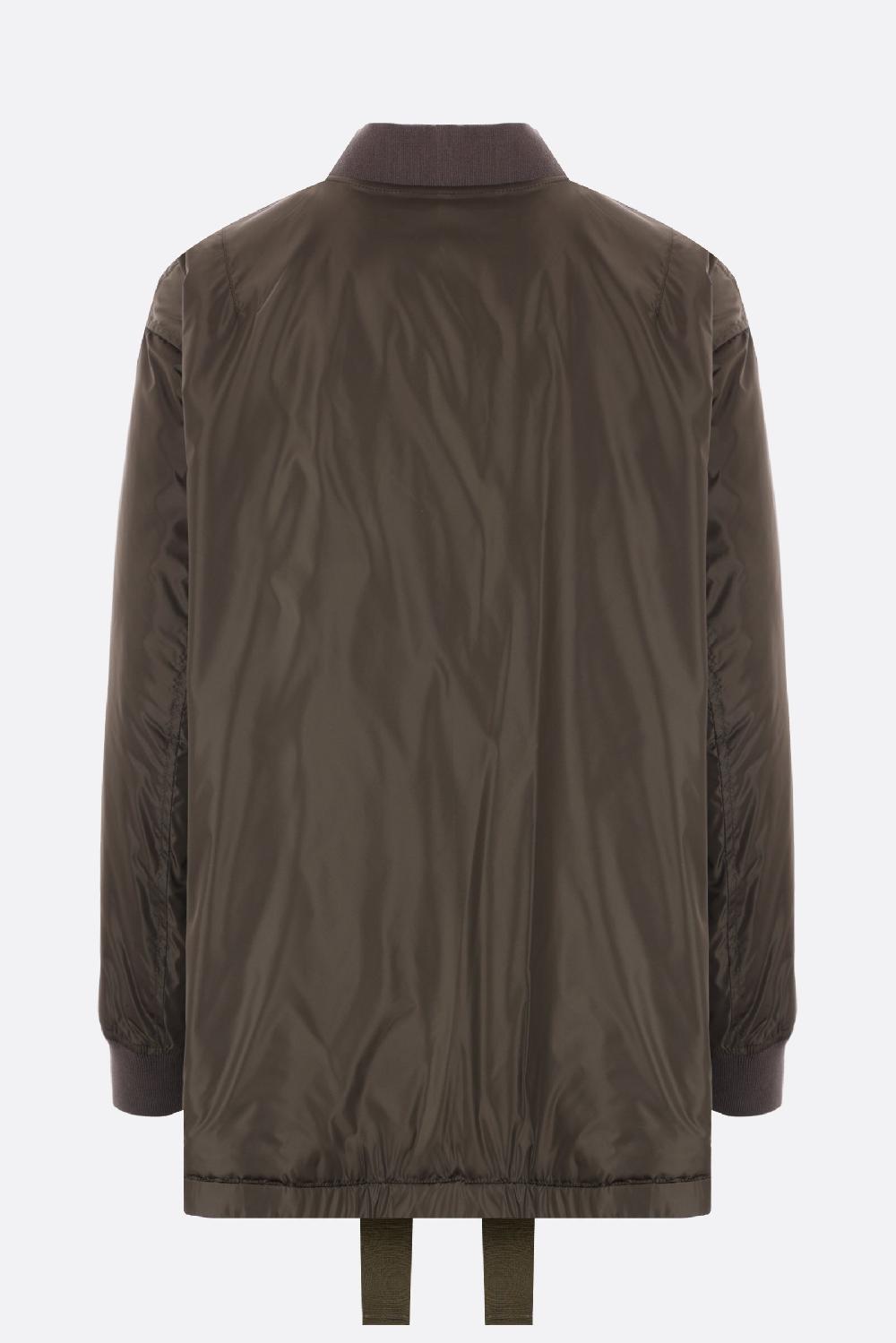 ASPESI Bomber Oversize Sesamo In Nylon