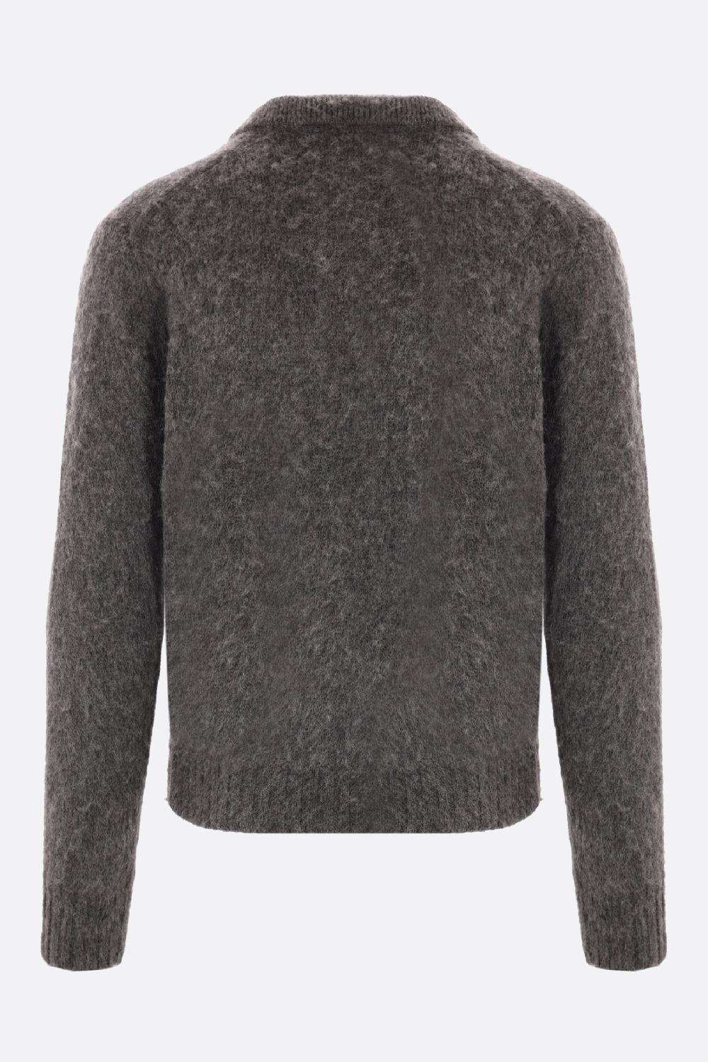 ASPESI Cardigan In Lana Shetland