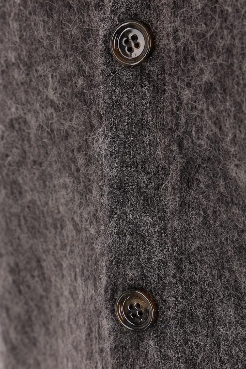 ASPESI Cardigan In Lana Shetland