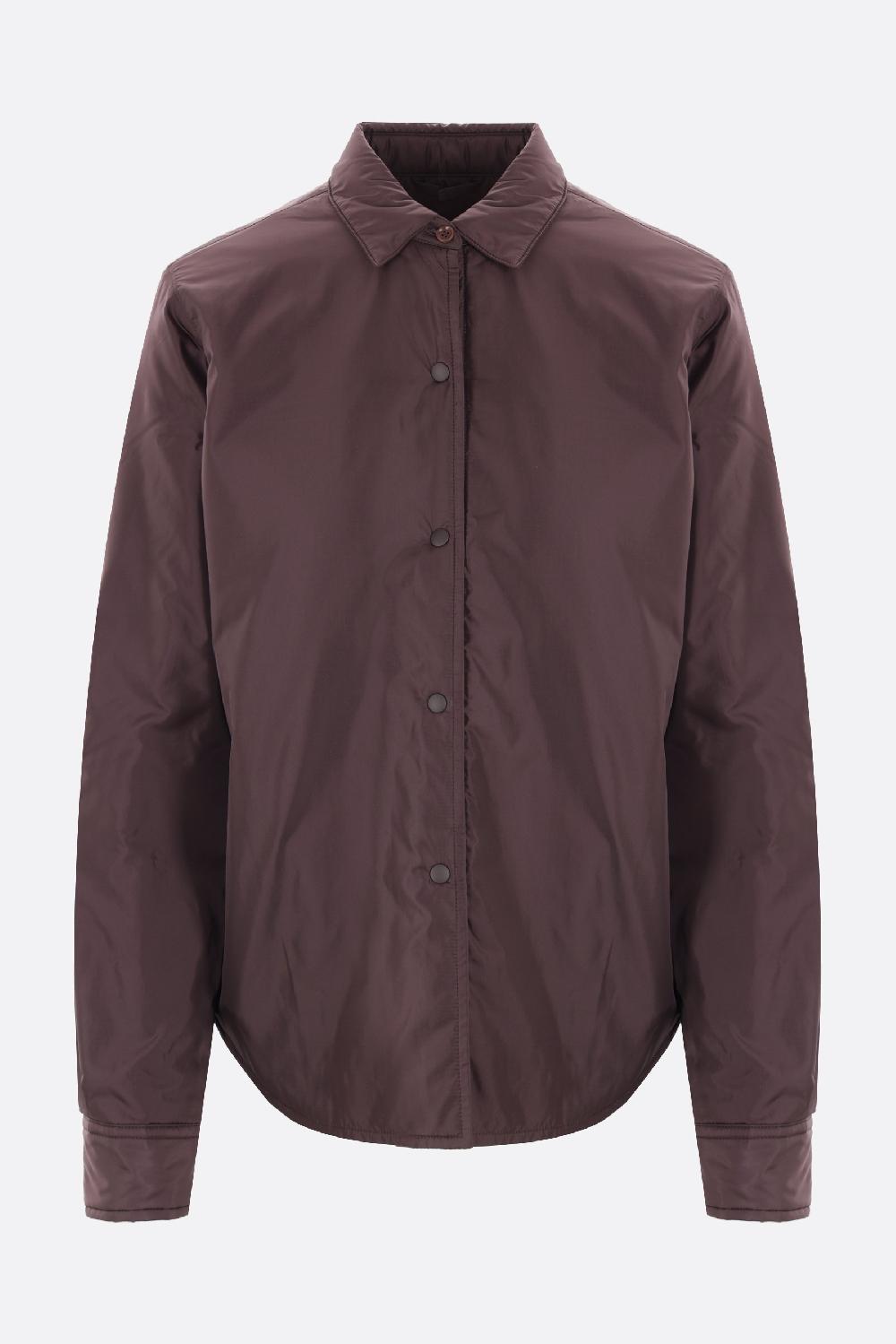 ASPESI giacca-camicia imbottita Glue in nylon