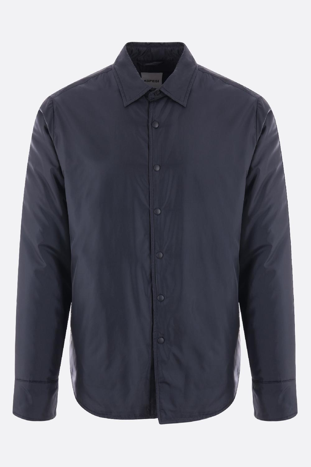 ASPESI giacca camicia imbottita Re in nylon