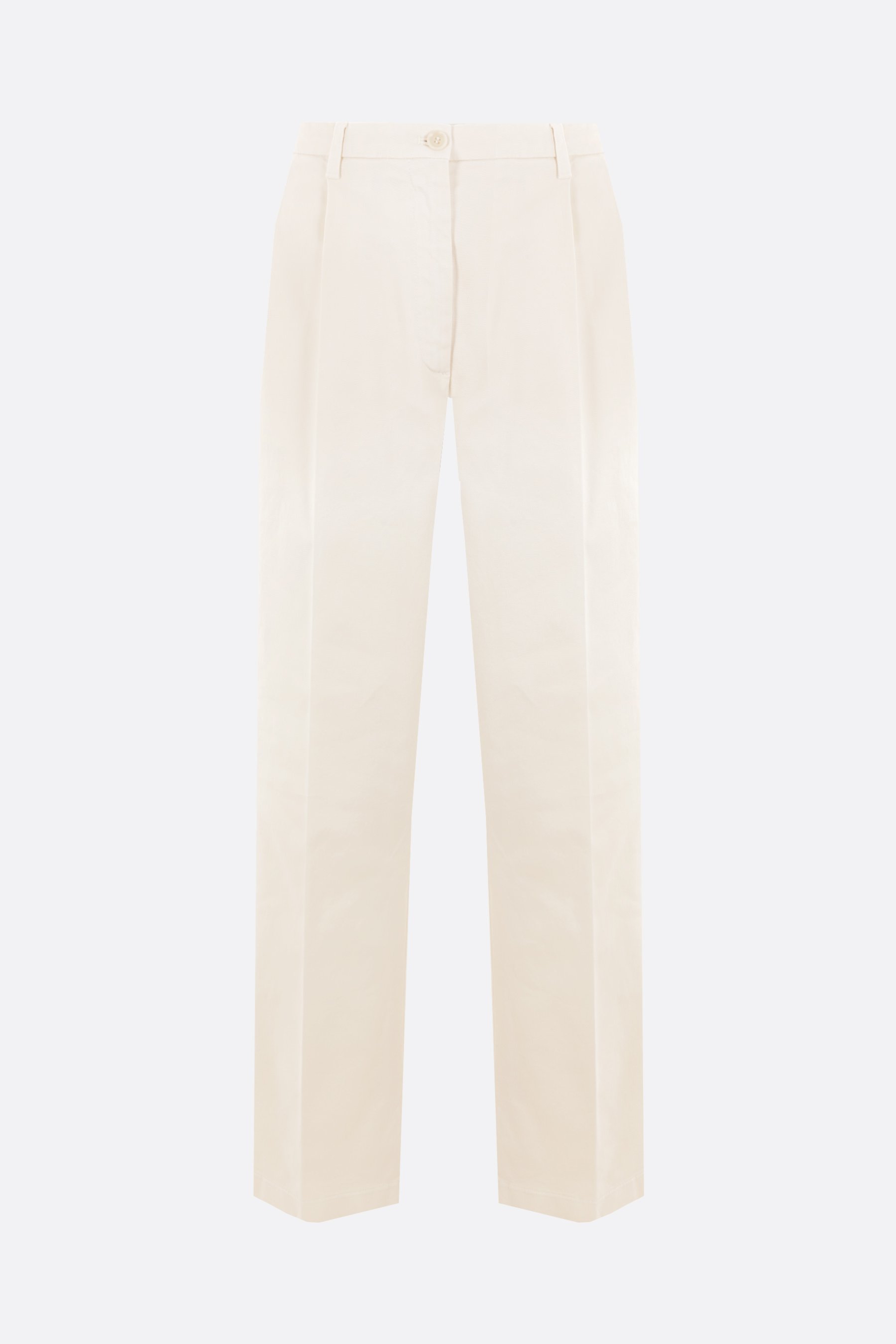 ASPESI pantalone con pinces in gabardine