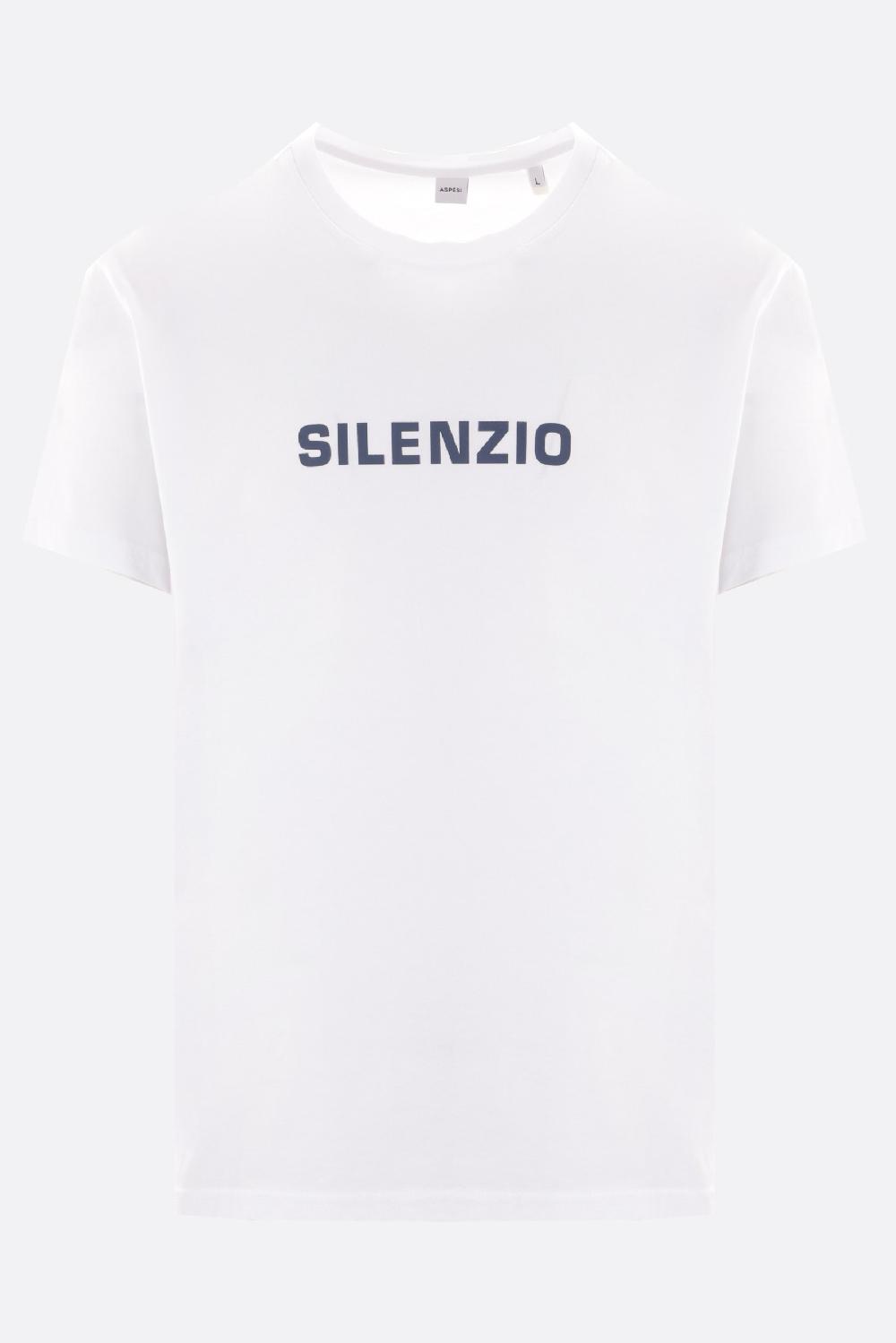 ASPESI t-shirt Silenzio in cotone