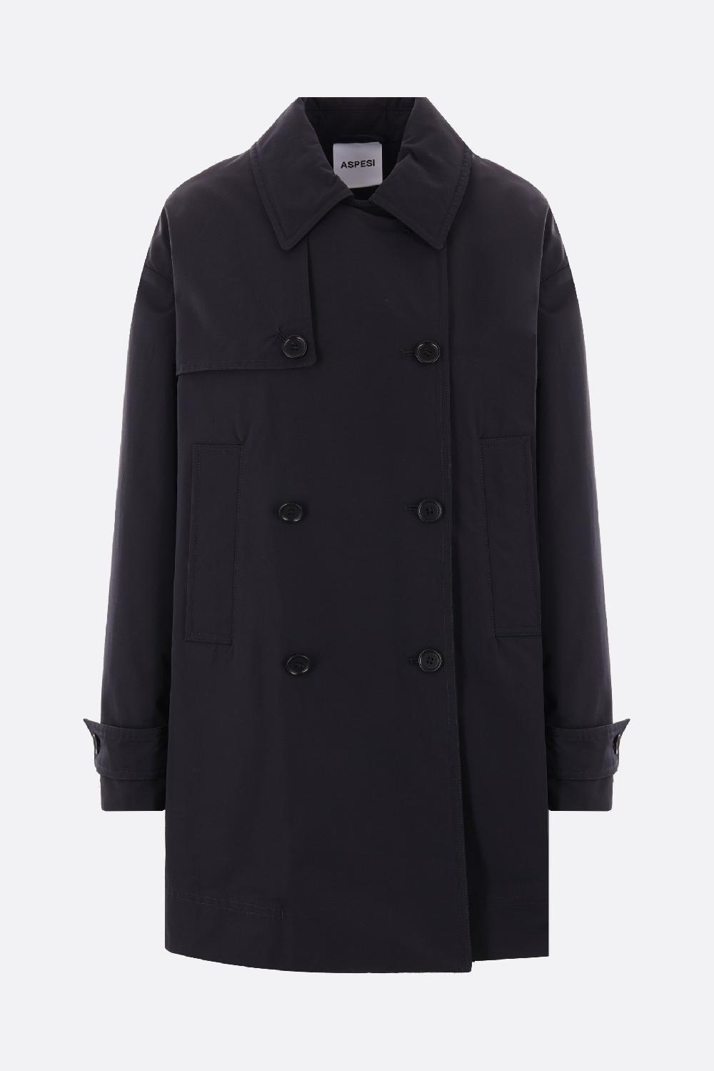 ASPESI trench corto Scarlett in misto cotone