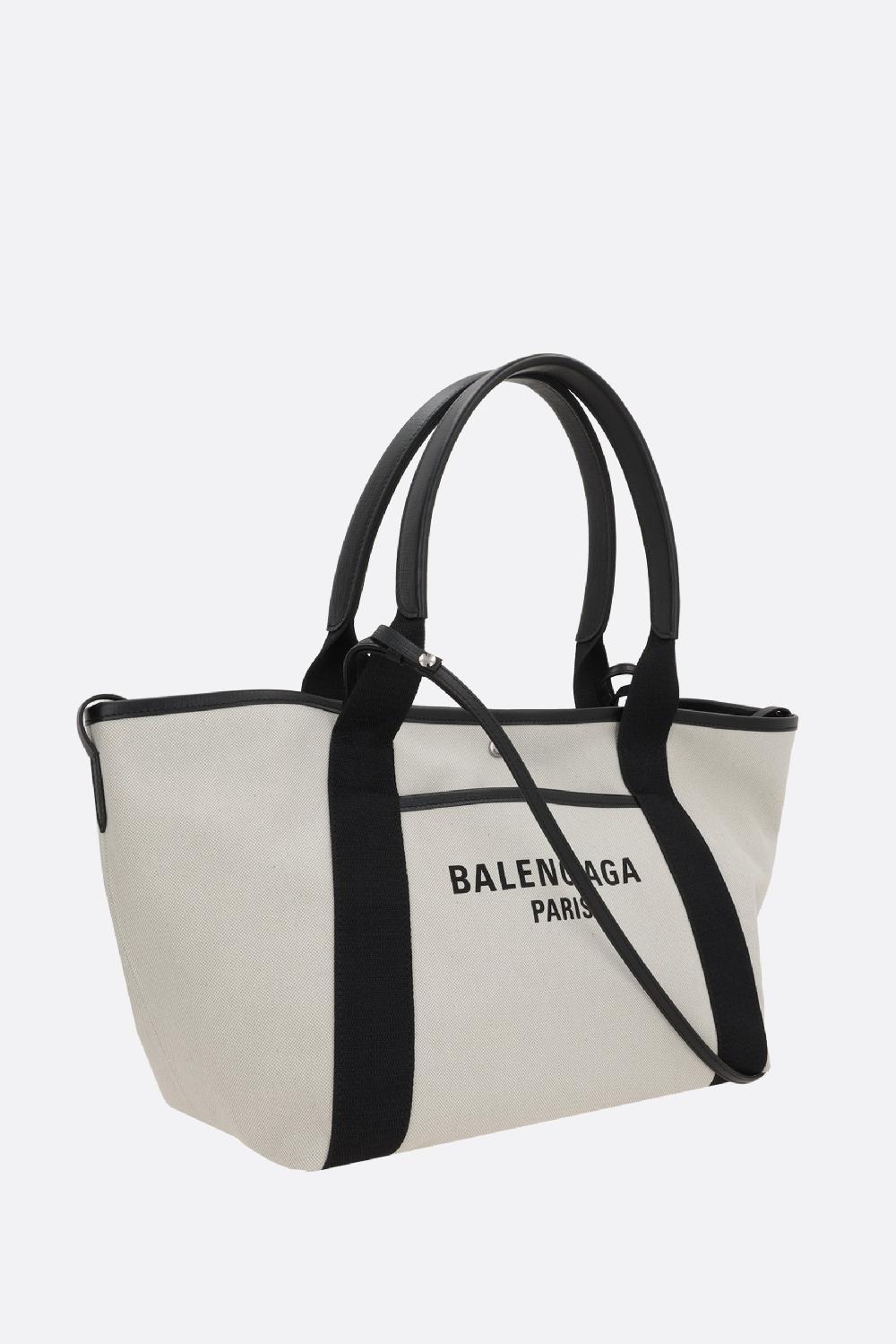 BALENCIAGA Borsa Tote Biarritz Media In Canvas