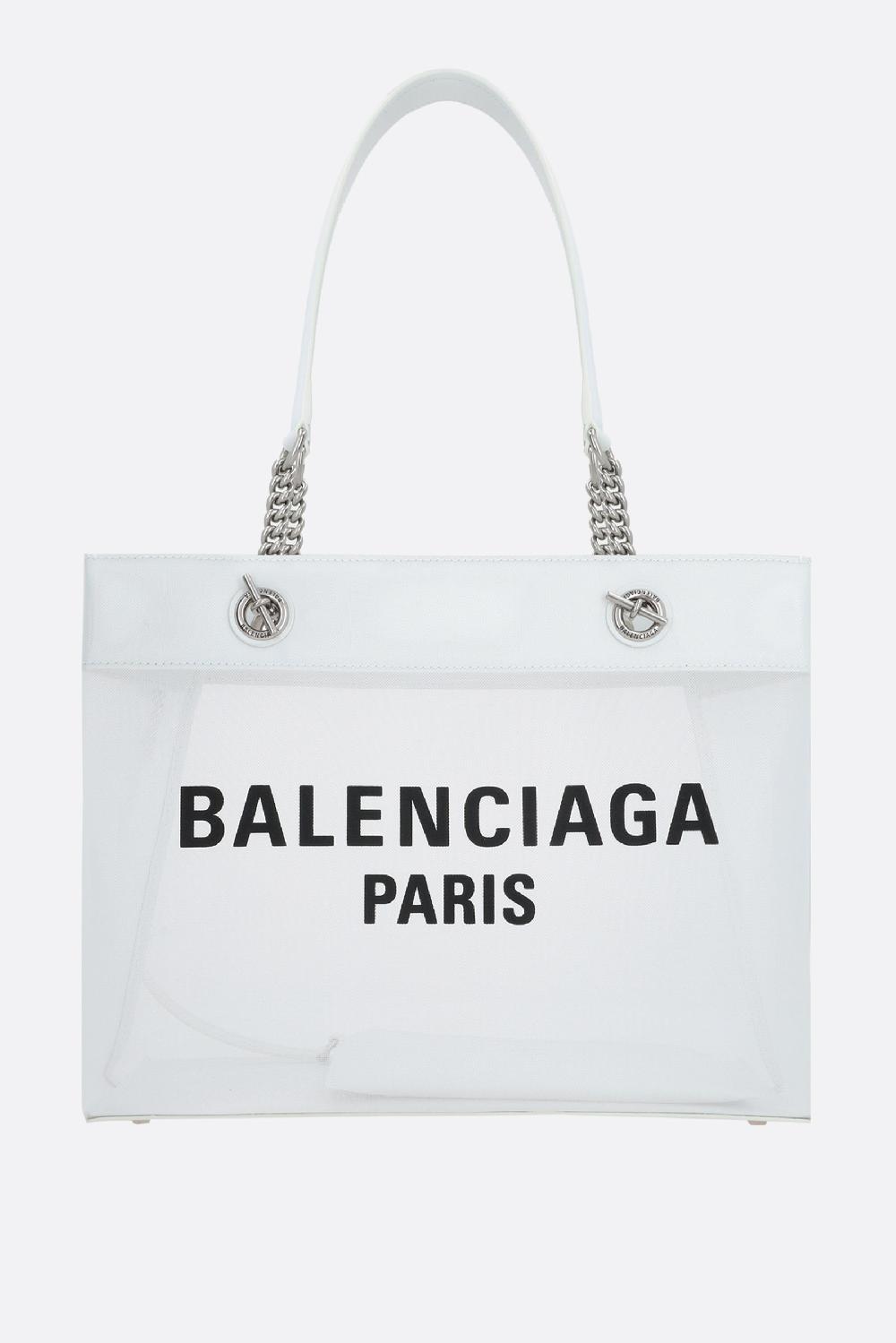 BALENCIAGA borsa tote Duty Free media in mesh