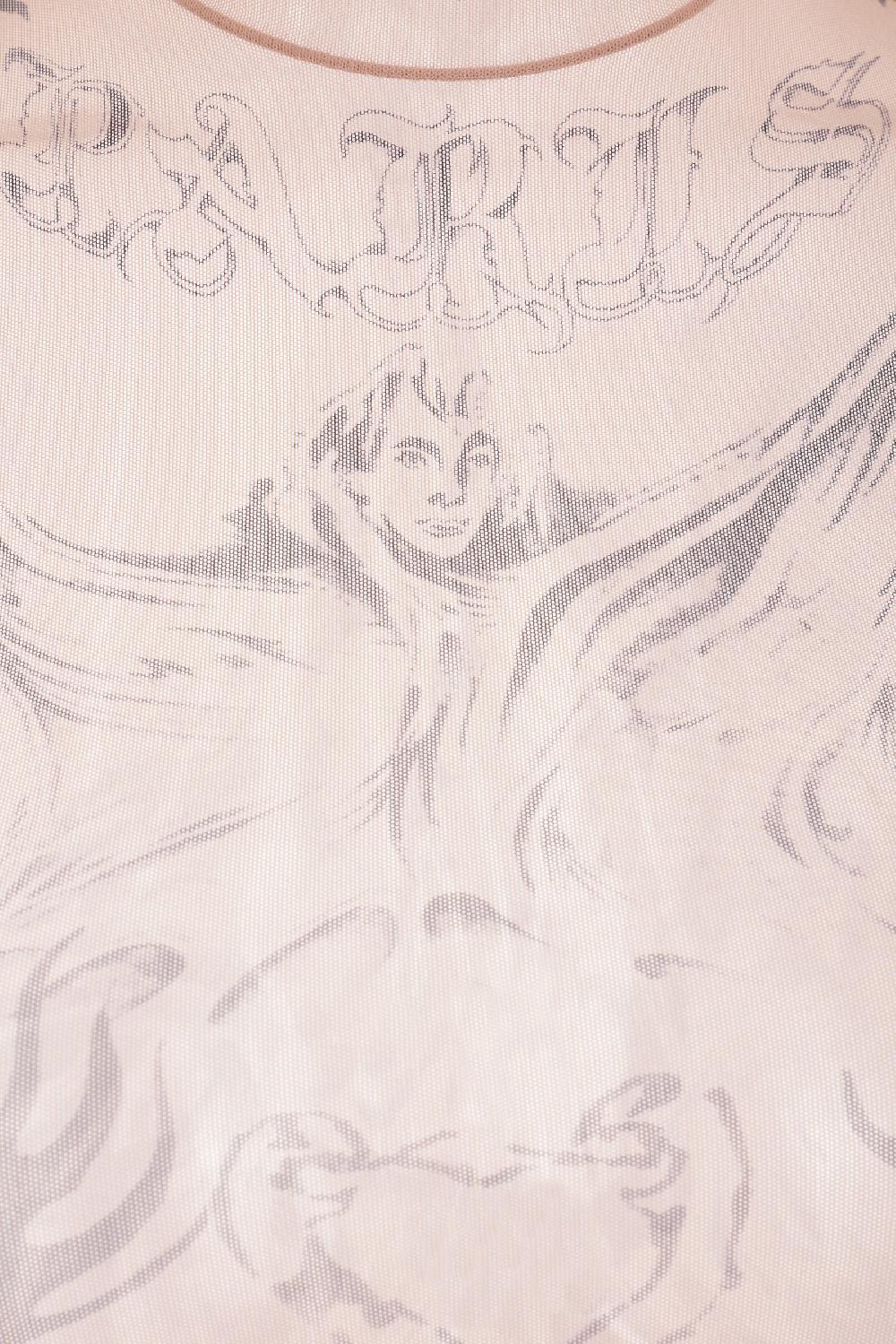 BALENCIAGA Dolcevita In Mesh Stampa Tat