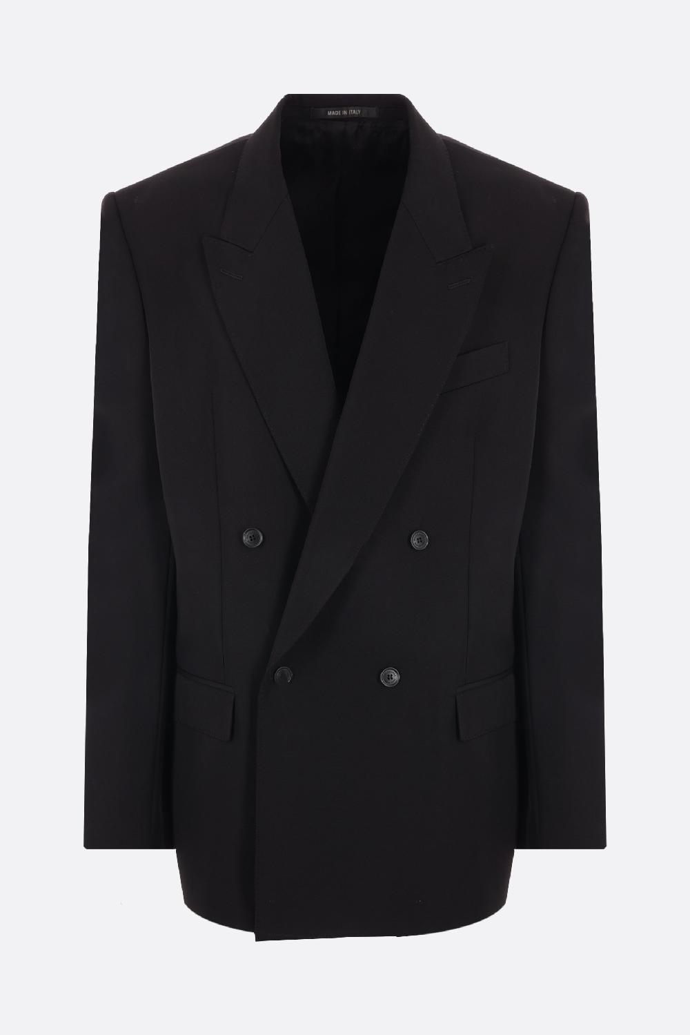 BALENCIAGA giacca doppiopetto in lana