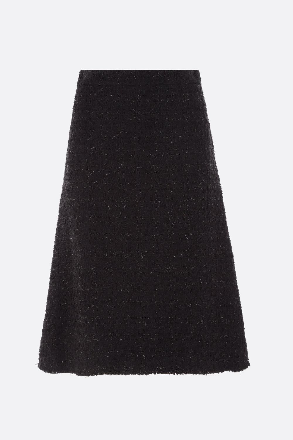 BALENCIAGA gonna in tweed