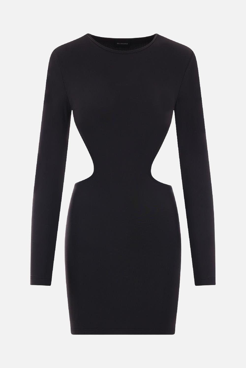 BALENCIAGA miniabito aderente in jersey stretch