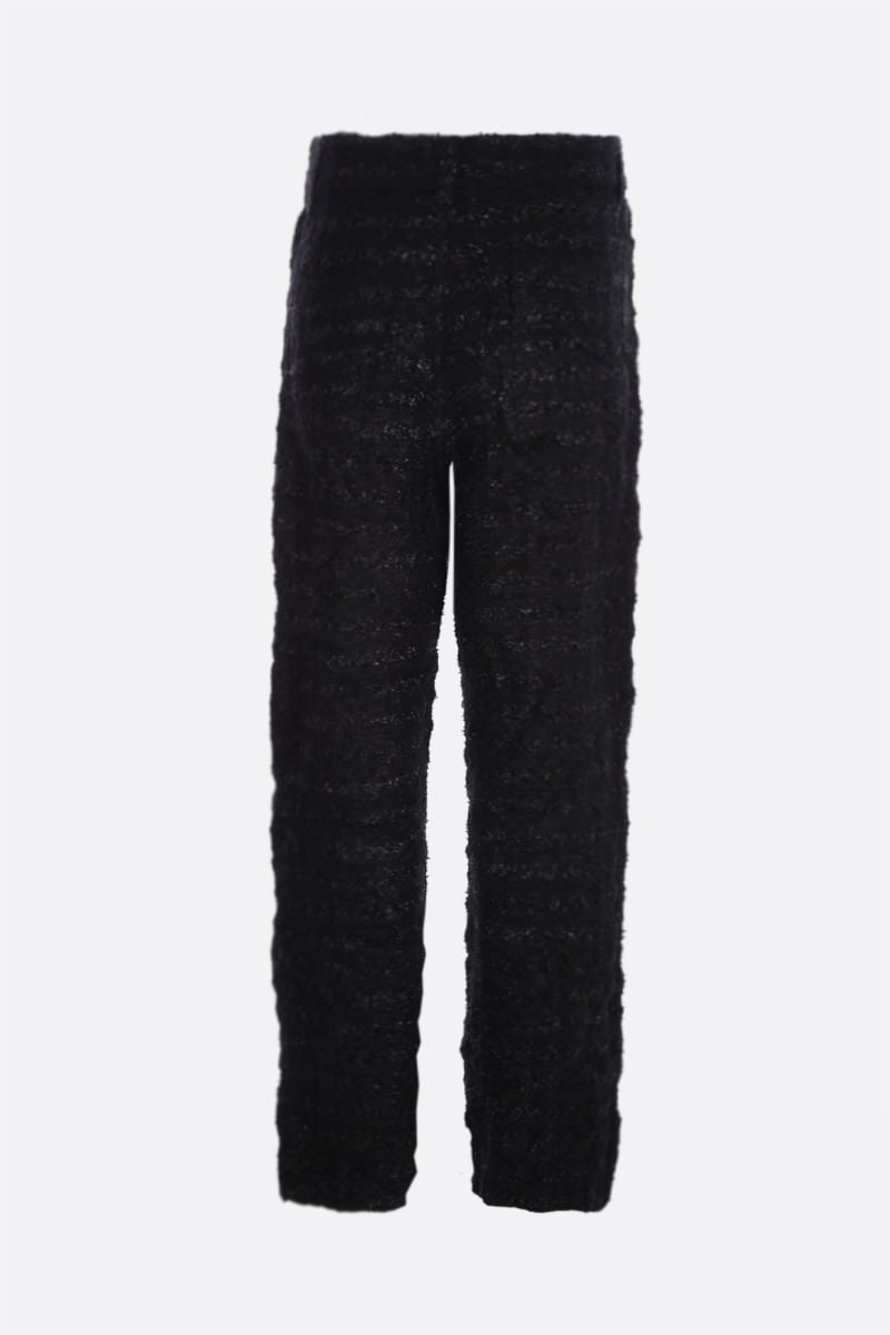 BALENCIAGA Pantalone Baggy In Tweed Texturizzato