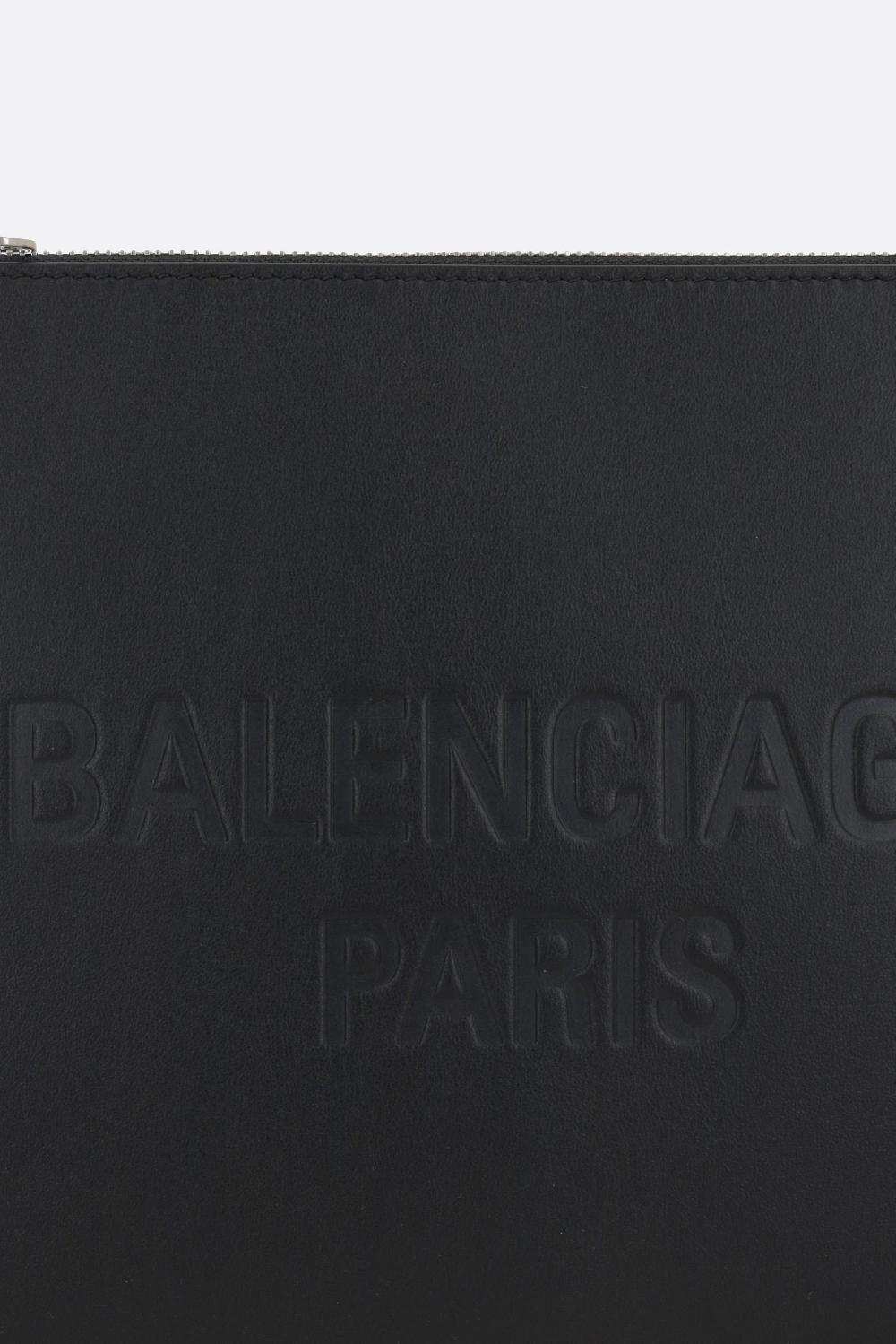 BALENCIAGA Pouch Duty Free In Pelle Liscia