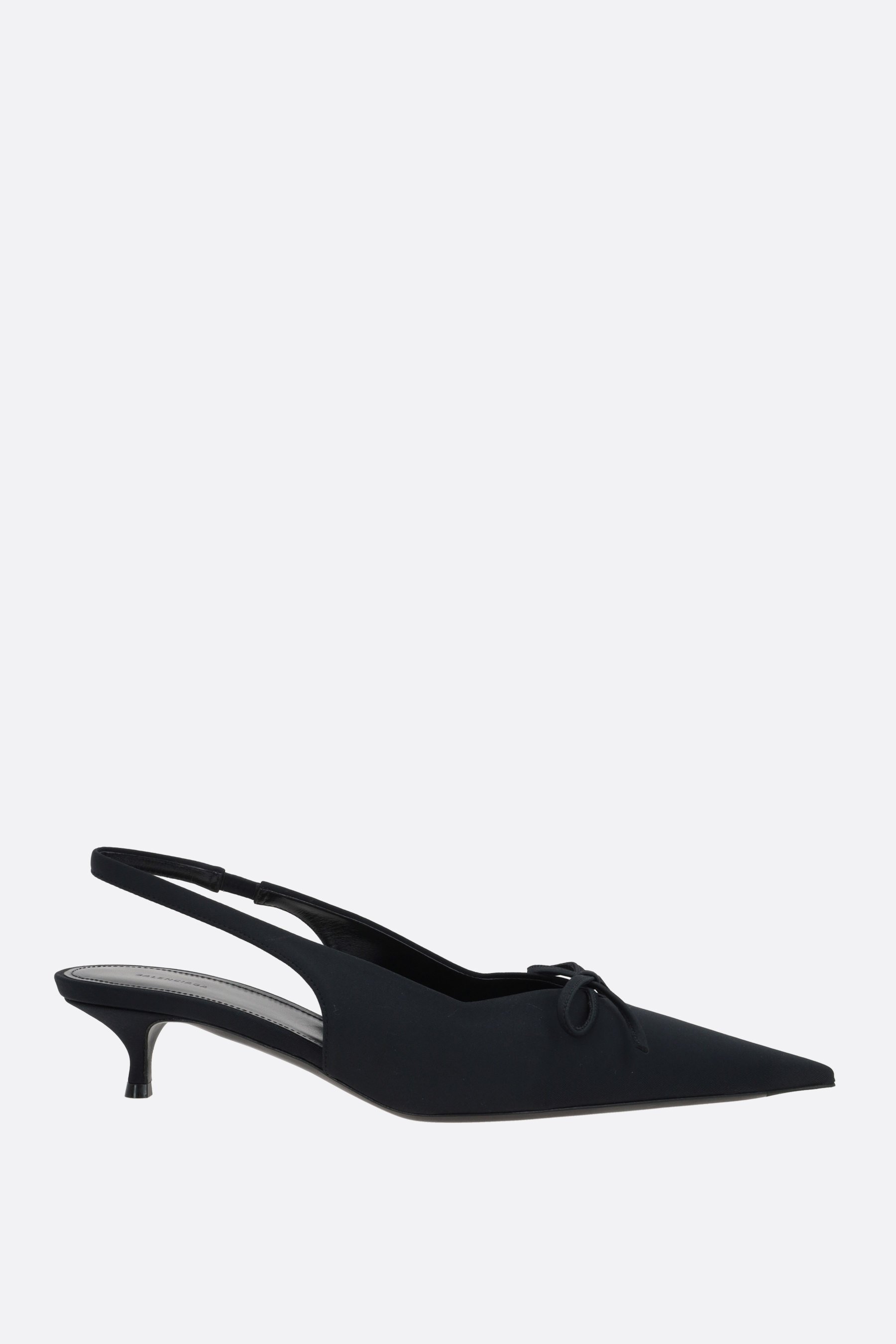 BALENCIAGA slingback Knife Bow in spandex