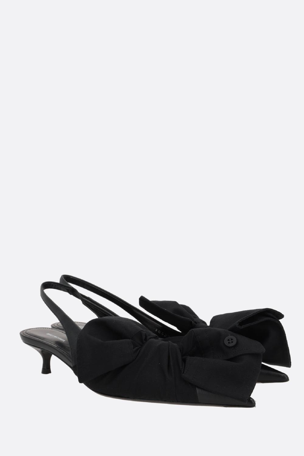 BALENCIAGA Slingback Knife Chemise In Nappa