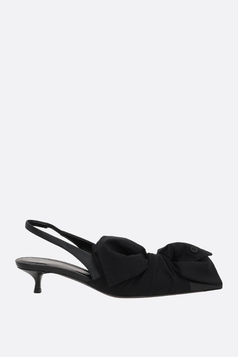 BALENCIAGA slingback Knife Chemise in nappa