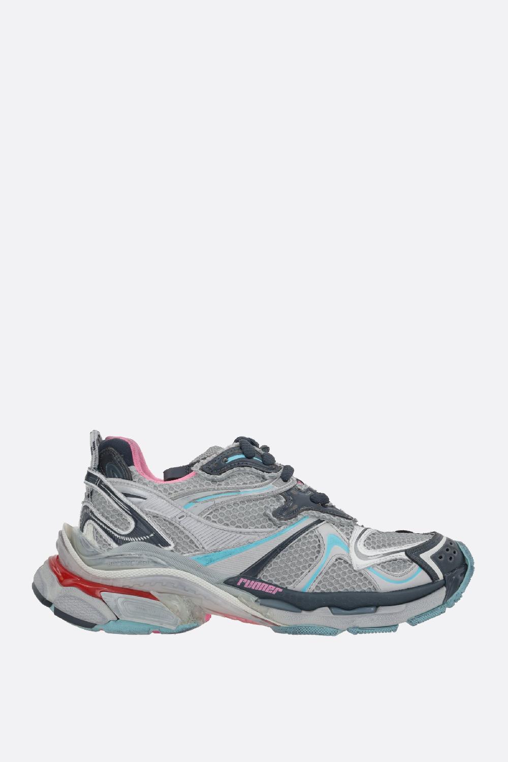 BALENCIAGA sneaker Runner 2 in un mix di materiali