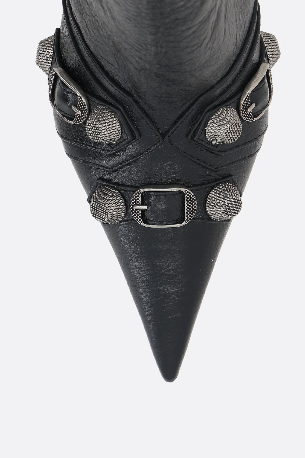 BALENCIAGA Stivaletto Cagole In Pelle Arena