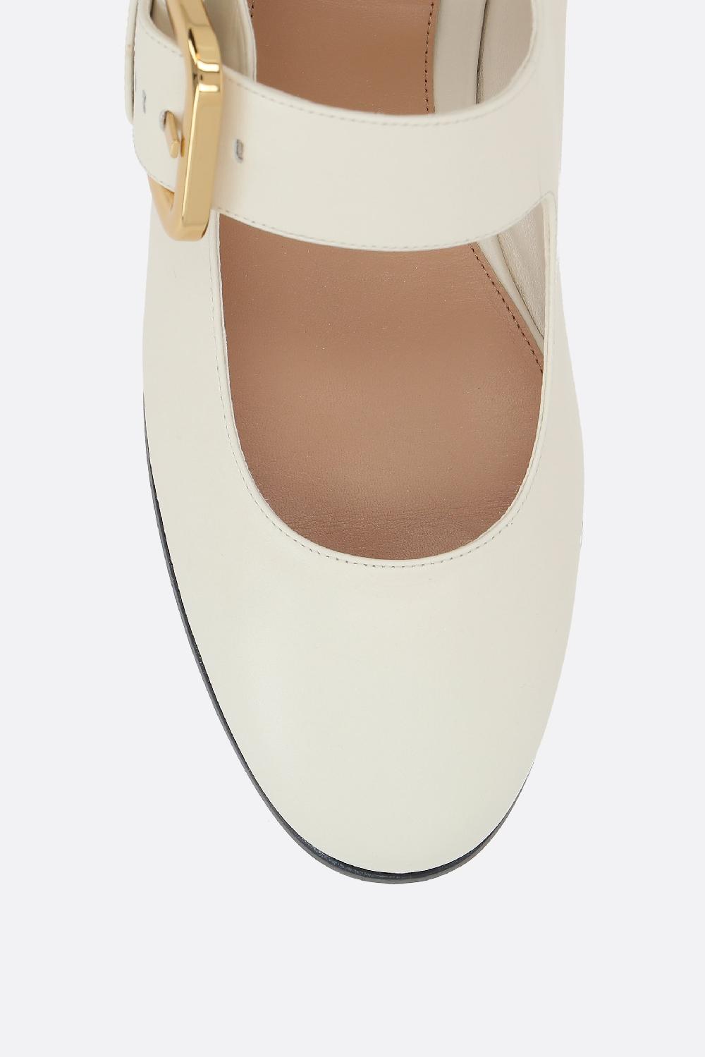 BOTTEGA VENETA Ballerina Mary-jane Astaire In Pelle Liscia