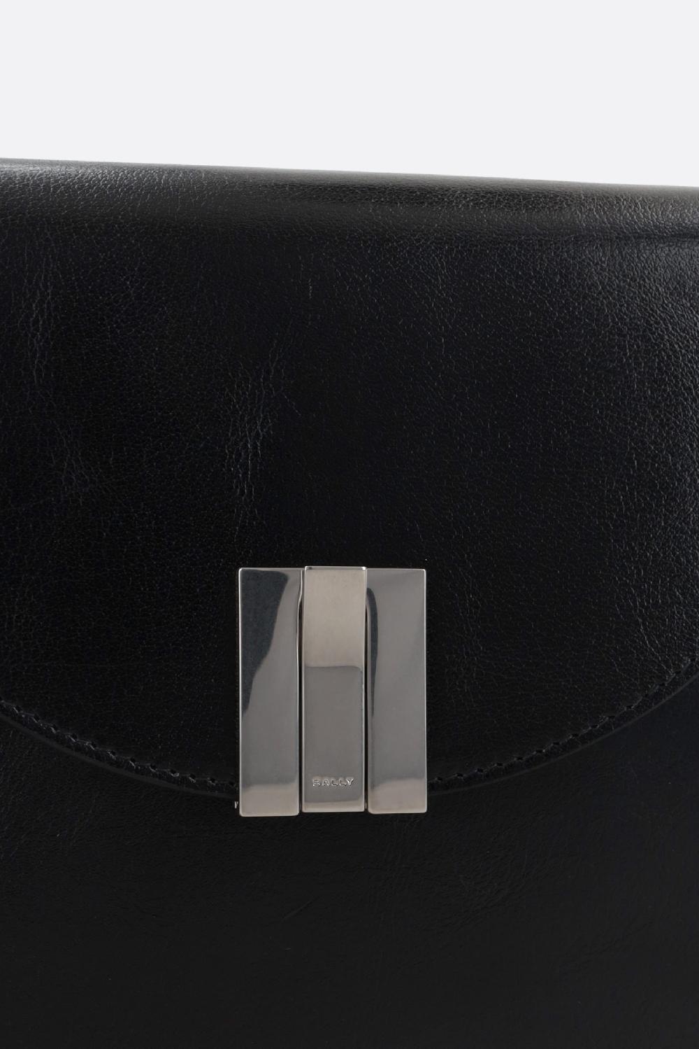 BALLY Borsa A Spalla Ollam In Pelle Lucida