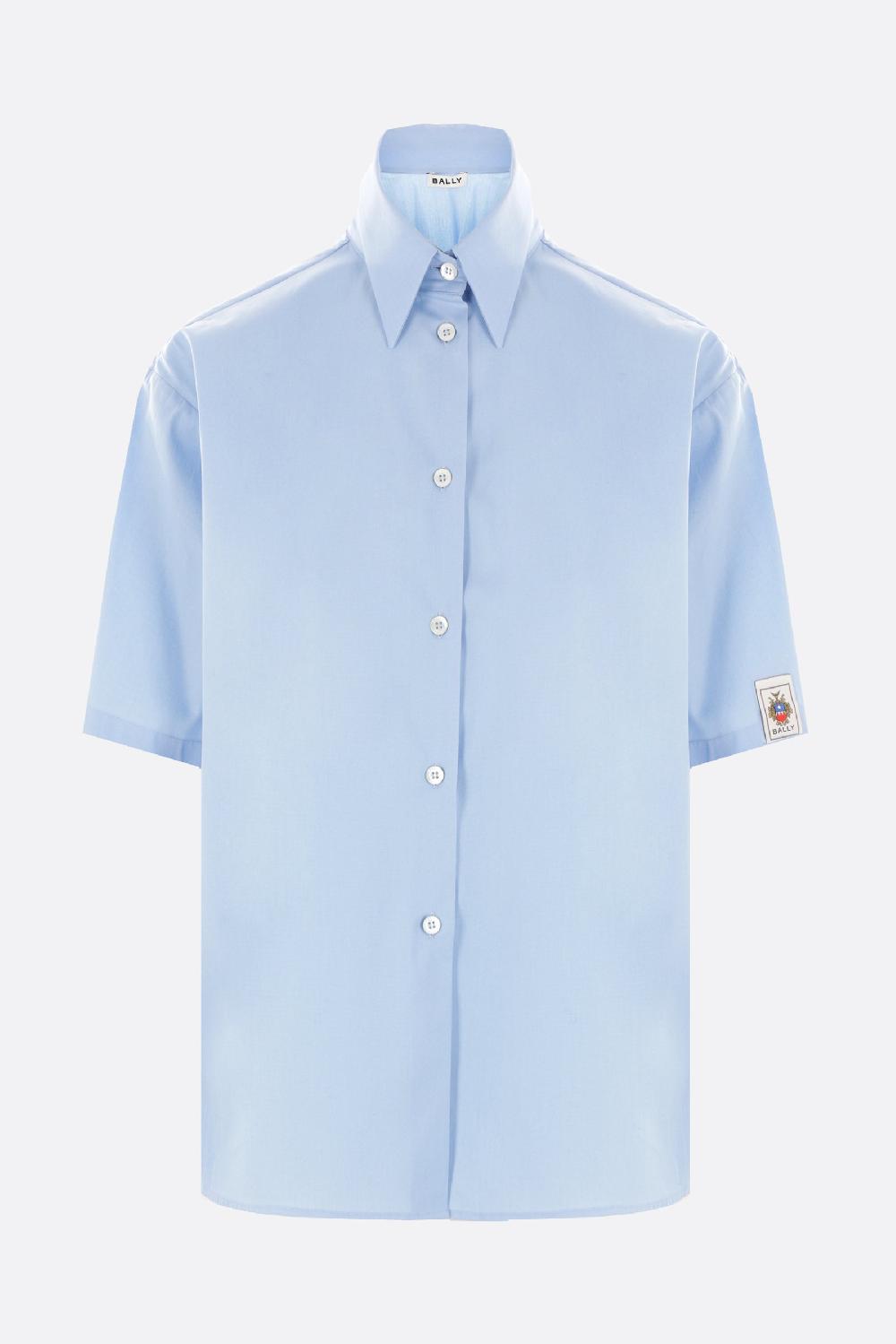 BALLY Camicia A Maniche Corte In Popeline
