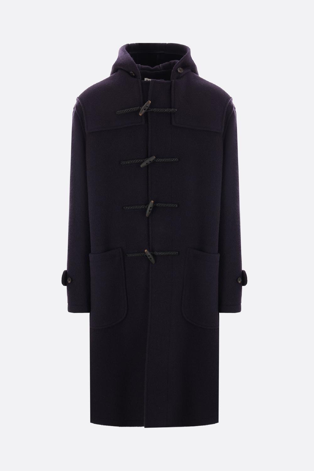 BALLY cappotto montgomery oversize in lana