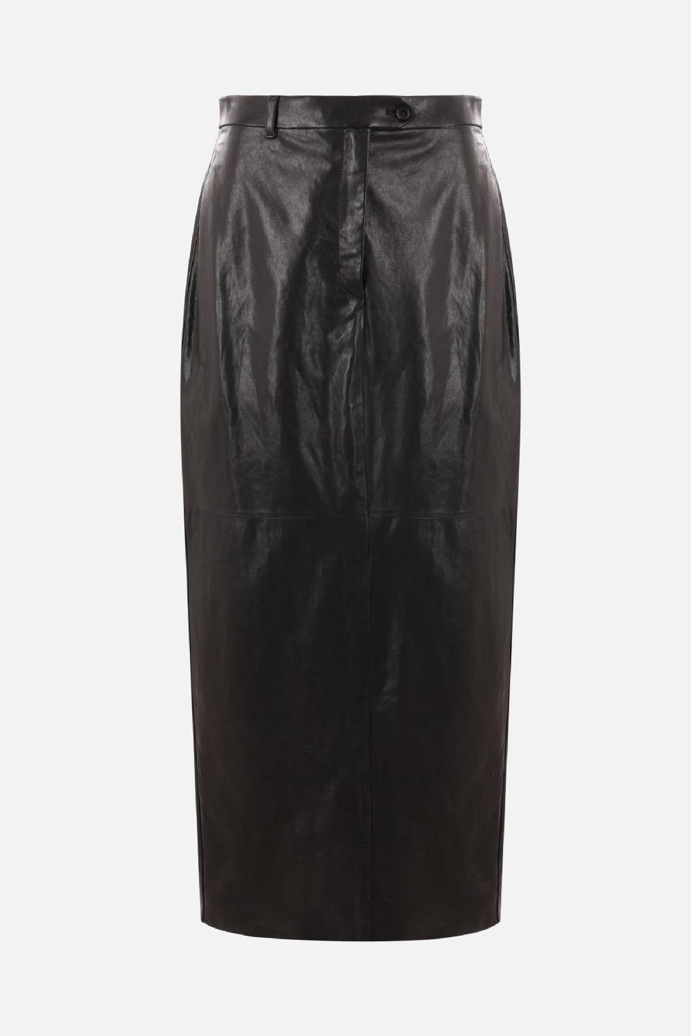 BALLY gonna a tubino in morbida nappa