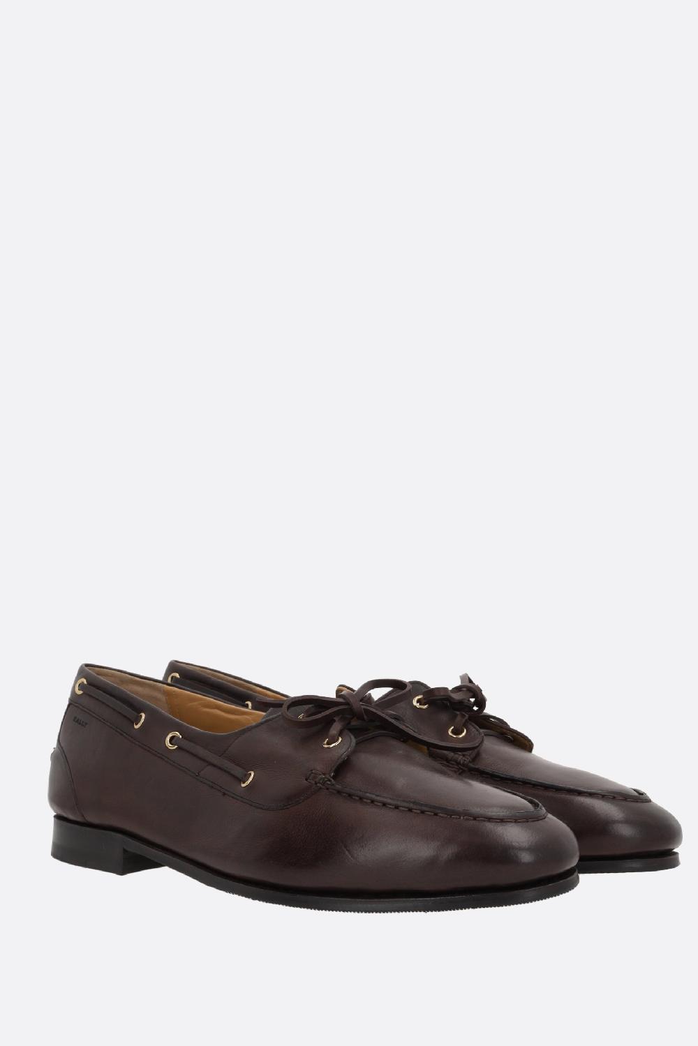 BALLY Mocassino Stringatto Pathy In Pelle Liscia