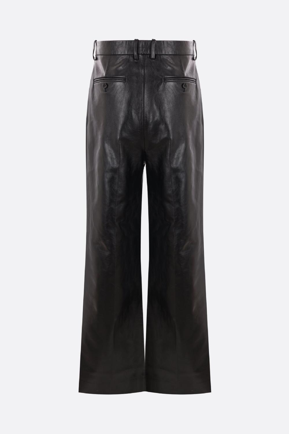 BALLY Pantalone A Gamba Dritta In Pelle