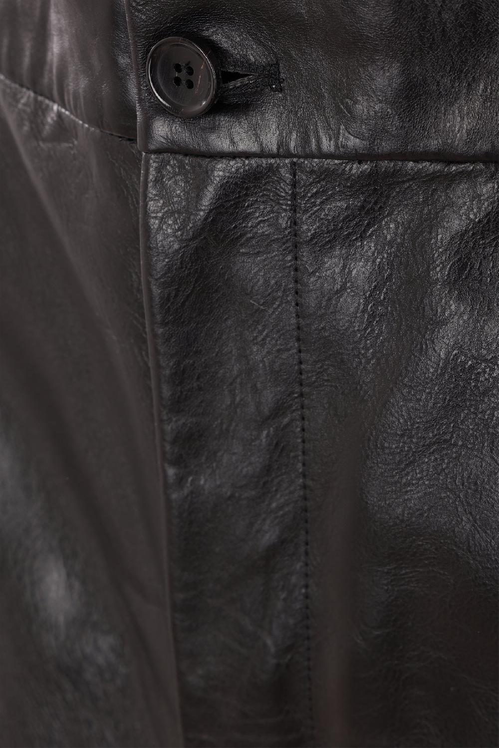 BALLY Pantalone A Gamba Dritta In Pelle