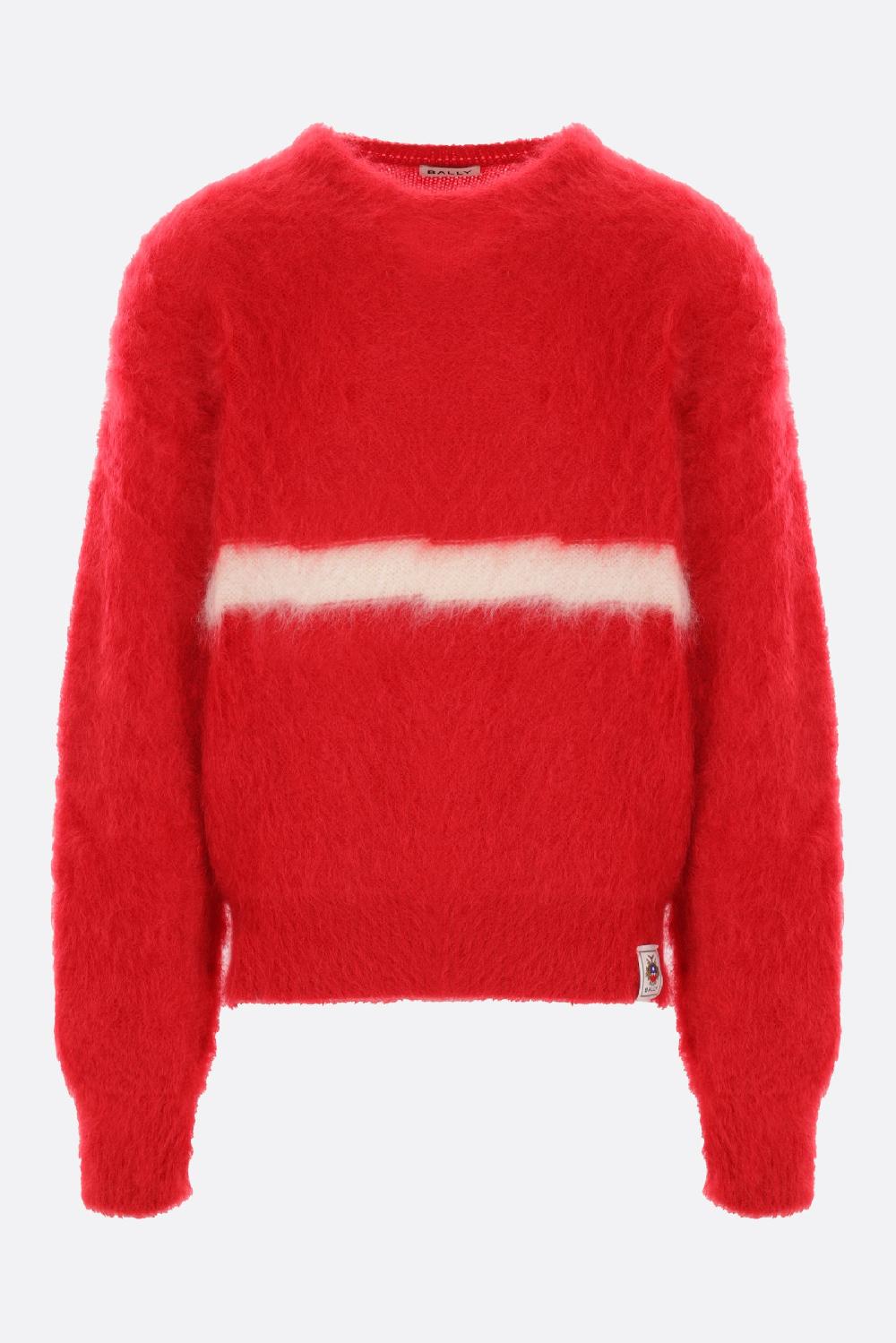 BALLY Pullover In Mohair E Seta
