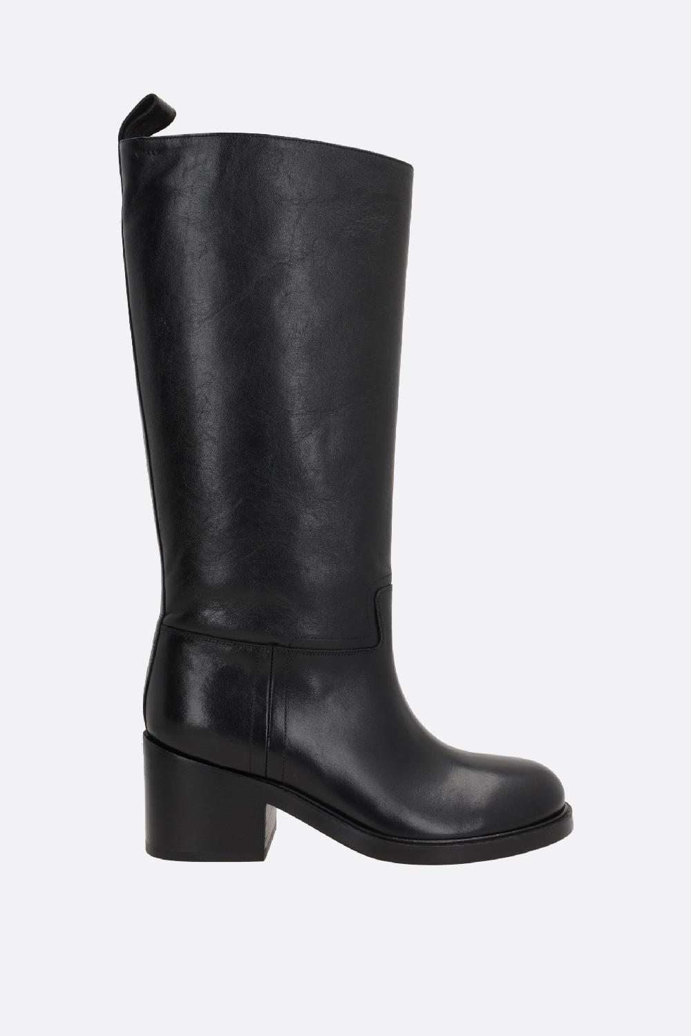 BALLY stivale Peggy in pelle liscia