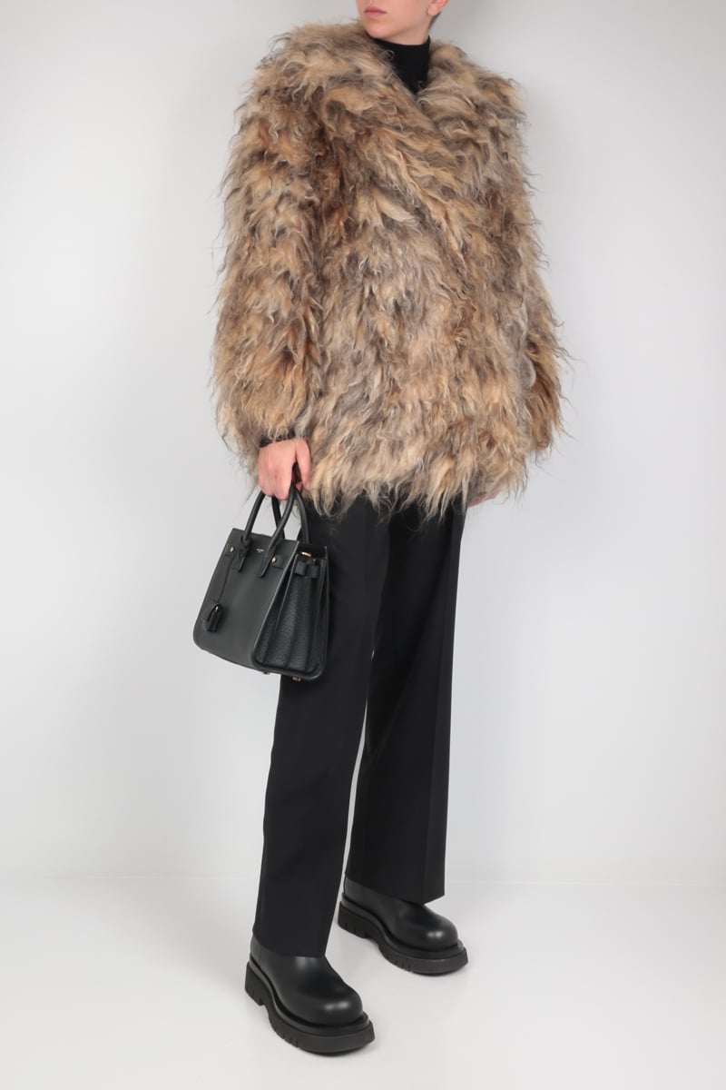 BECAGLI Giacca In Pelliccia Di Mohair