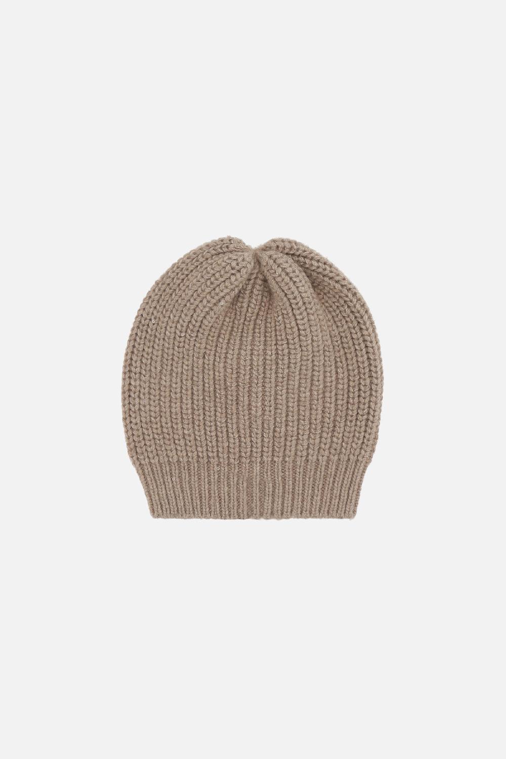 BRUNELLO CUCINELLI Berretto In Cashmere E Seta Con Paillettes