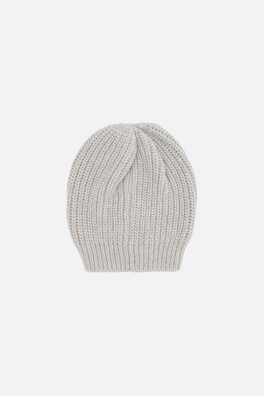 BRUNELLO CUCINELLI Berretto In Cashmere E Seta Con Paillettes